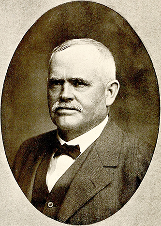 A photograph of John Gilbert Shaw published in 1919. Image from the Internet Archive.