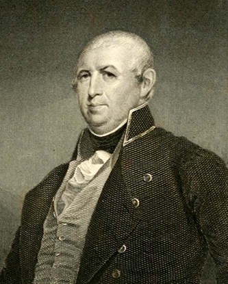 An engraving of Isaac Shelby, based on a painting by Matthew H. Jouett. Image from Archive.org.