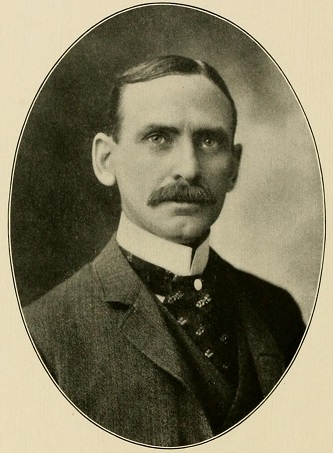 A photograph of Francis Emanuel "Frank" Shober published in 1905. Image from the Internet Archive.