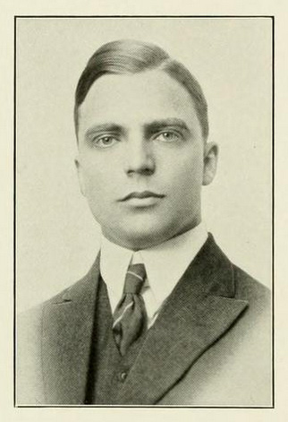 Senior portrait of Claiborne Thweatt Smith, from the University of North Carolina at Chapel Hill yearbook <i>The Yackety Yack</i>, 1915, p. 76.  Presented on DigitalNC. 