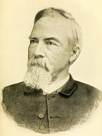 An image of the Rev. J. Henry Smith (1820-1897) published in 1902. Image from the Internet Archive.