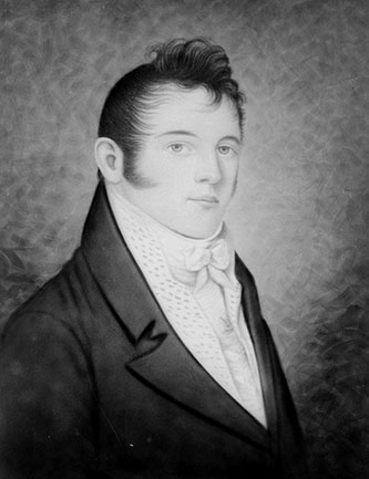 Photograph of a portrait of Richard Dobbs Spaight, Junior. Image from the State Archives of North Carolina.