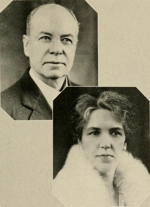 Images of John Barham Spilman and Johnetta Webb Spilman, from The Tecoan yearbook at East Carolina University, [p.9], published 1932 by Greenville, NC: East Carolina University (East Carolina Teacher's College). Presented on Digital NC.