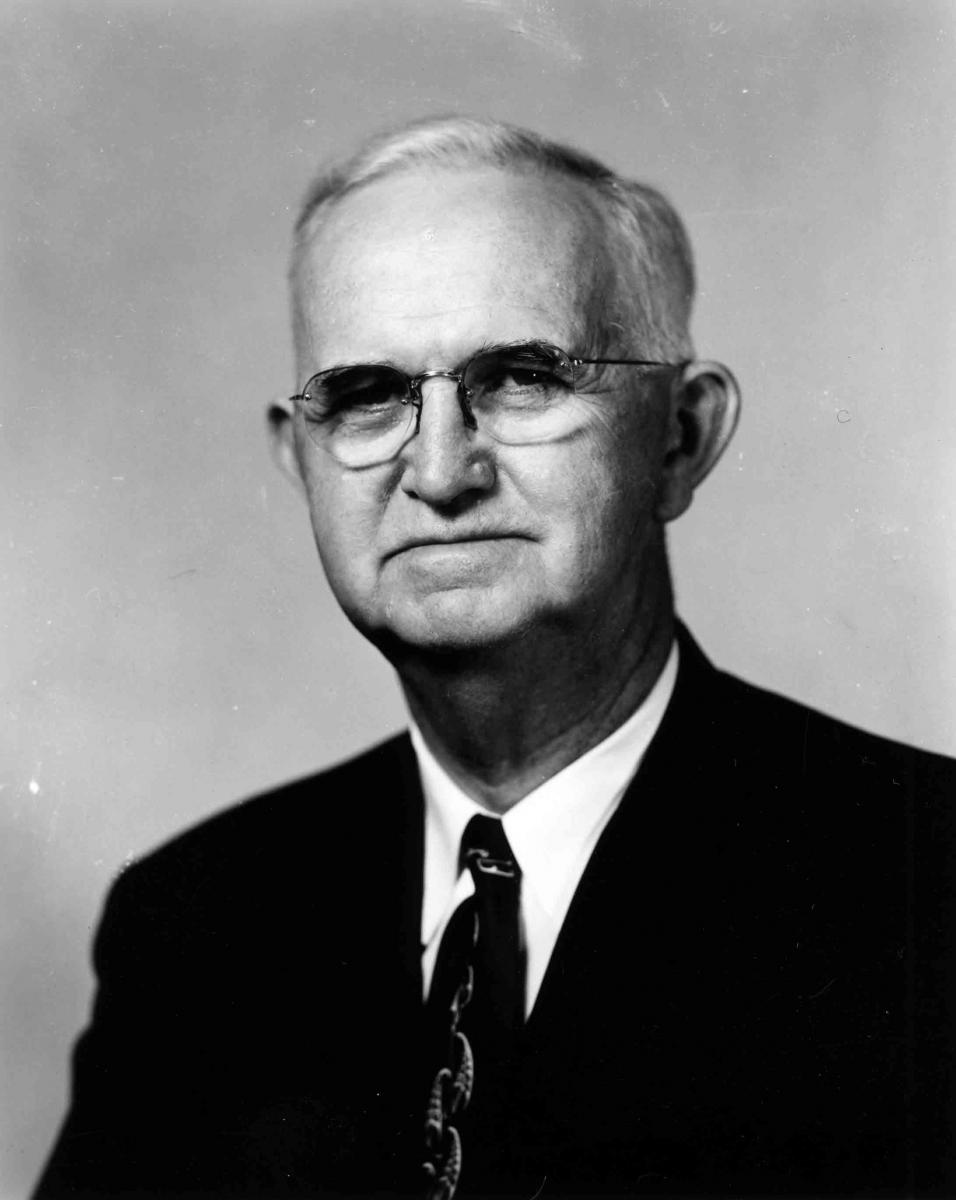 Black and White portrait of Dr. Jasper Leonidas Stuckey, circa 1940-1949 and circa 1950-1954. Item 0227285, Special Collections Research Center, North Carolina State University Libraries, Raleigh, North Carolina. Used by permission.