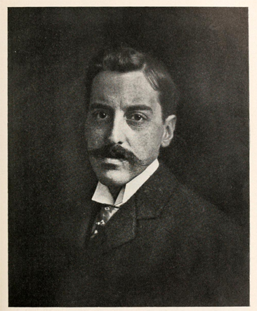 Photographic portrait of George Vanderbilt.  From American Forestry, Volume XX, published by the American Forestry Association, 1914, Washington, D.C.