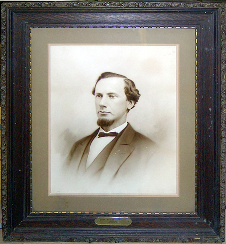 "Photographic portrait of John Wesley Alspaugh, Trinity College trustee." Image courtesy of Duke University Libraries. 