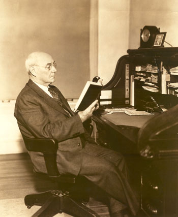 Charles Brewer, Meredith's 3rd president, 1915. Image courtesy of Meredith College. 