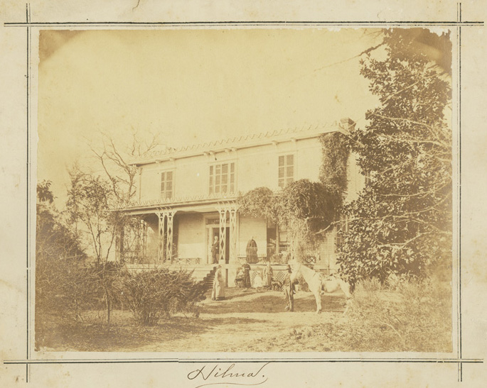 “Hilma,” the home of John L. Bridgers, Jr., Tarboro, N.C. Courtesy of ECU Special Collections. 