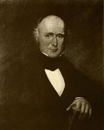 "Reverend and Honorable John Kerr (1782-1842). Portait by G.C. 1883." Courtesy of "The Morehead family of North Carolina and Virginia."
