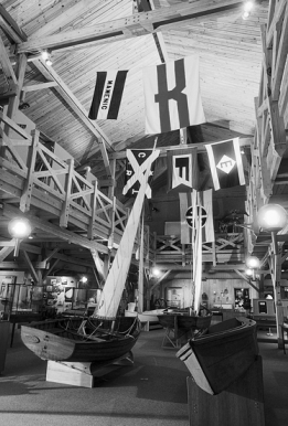 Exhibits at the North Carolina Maritime Museum in Beaufort. Photograph courtesy of North Carolina Division of Tourism, Film, and Sports Development.