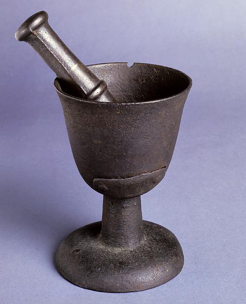 Mortar and pestal from 1775