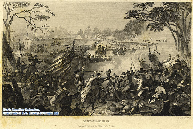 Newbern Civil War illustration