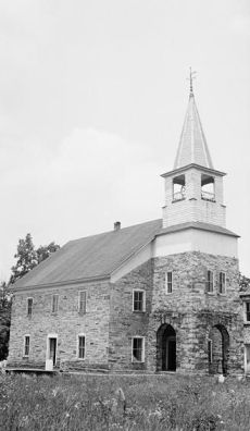Organ Evangelical Lutheran Church, State Route 1006, Rockwell, Rowan County, NC. Image courtesy of Library of Congress. 