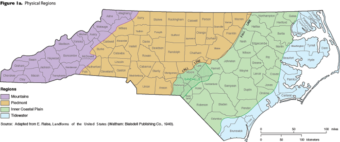 North Carolina's Regions