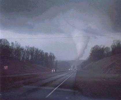Stoneville, NC,  March 20, 1998. Image courtesy of National Weather Service. 