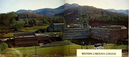 Western Carolina University. Image courtesy of Digital NC. 