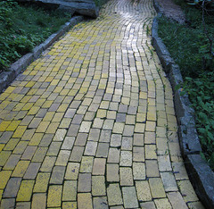 Yellow Brick Road, Land of Oz. Image courtesy of Flickr user _rockinfree. 